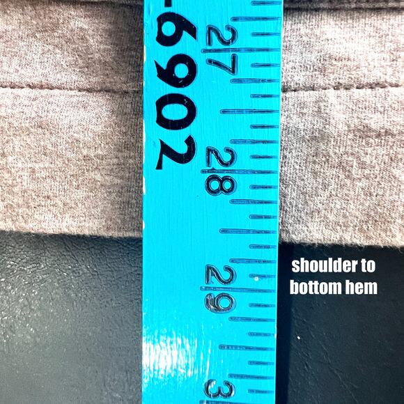 Pure Jill Top Women Brown M/L Pima Cotton Blend Minimalist Cozy Cozycore Soft - Picture 8 of 8